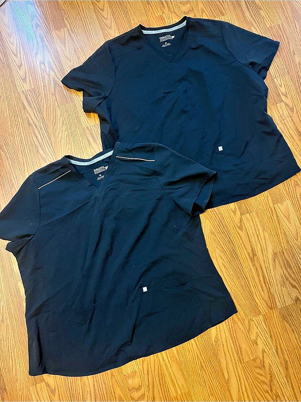 Fabletics Black Short-Sleeve Tops Size 3X Like New
